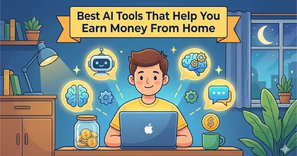 best ai tools to earn money from home