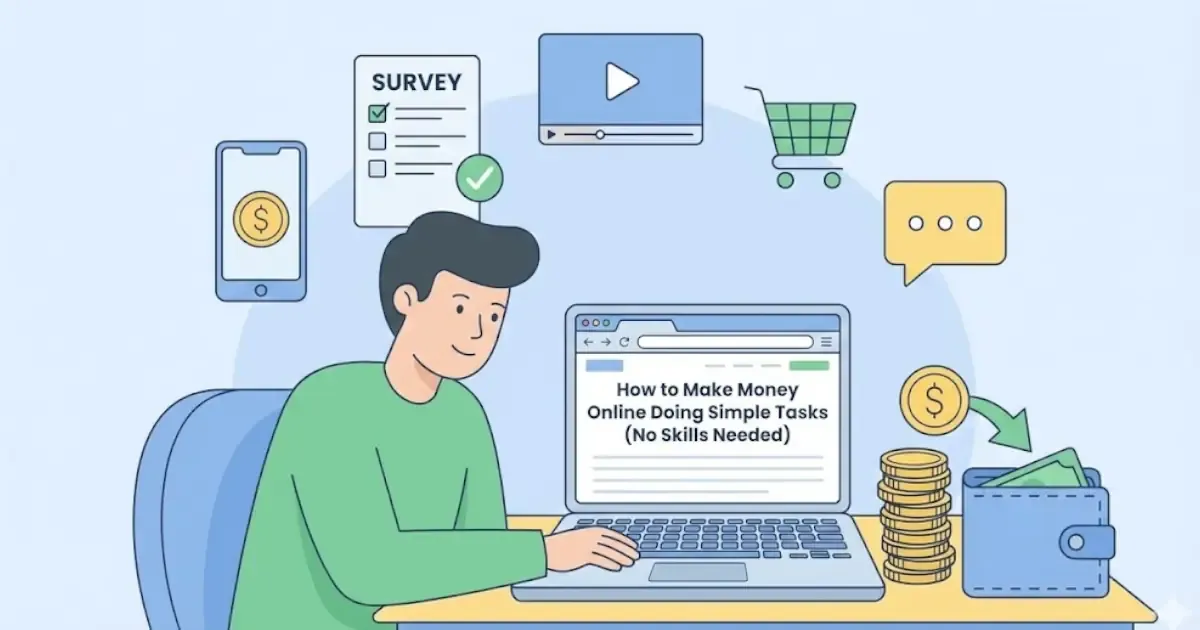 make money online doing simple tasks