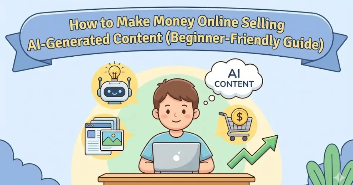make money selling ai generated content