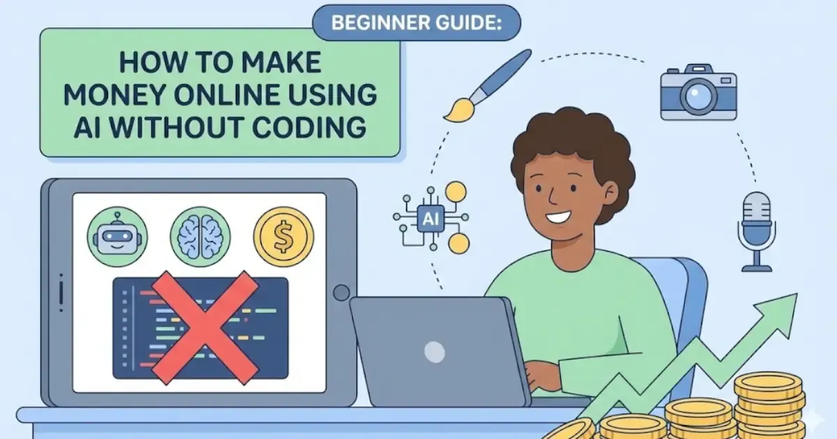 make money using ai without coding