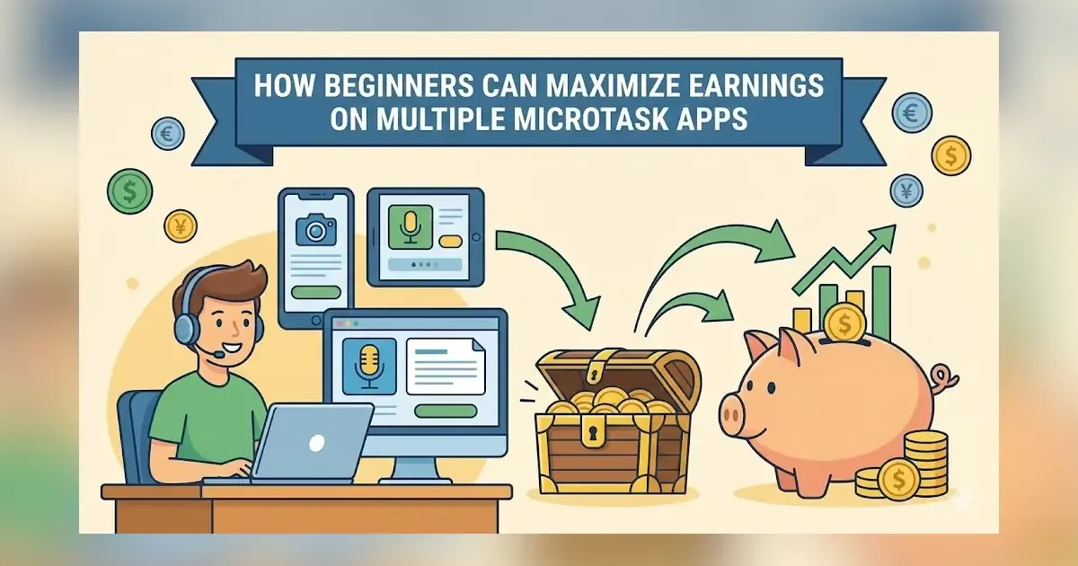 maximize earnings multiple microtasks