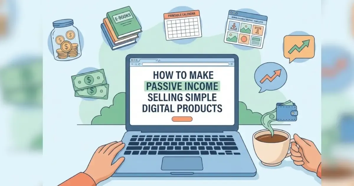 pasive income selling digital products